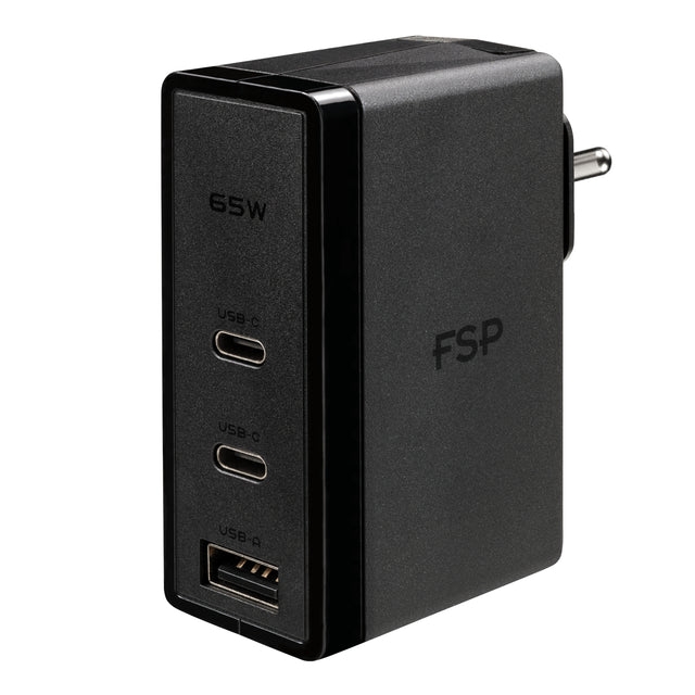 FSP 65W PD 2-Prong USB Type-C Power Adapter