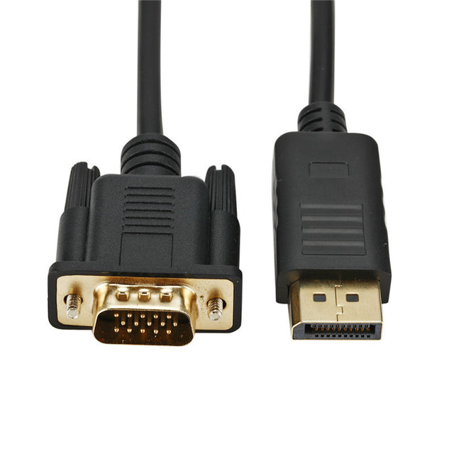 Gizzu 1080P DisplayPort to VGA Cable 1.8m