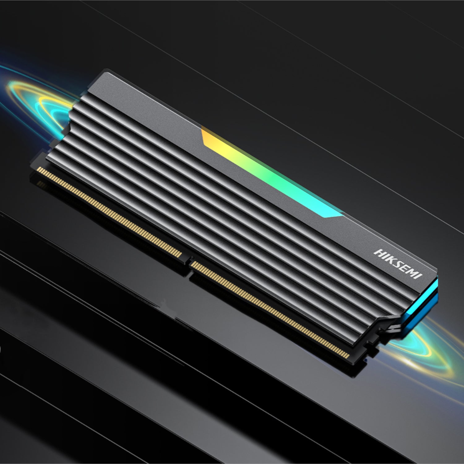 HIKSEMI Future RGB 8GB 3600MHz DDR4 UDIMM Gaming Memory – Black