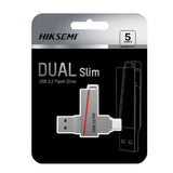 HIKSEMI Dual Slim 64GB USB3.2 Flash Drive