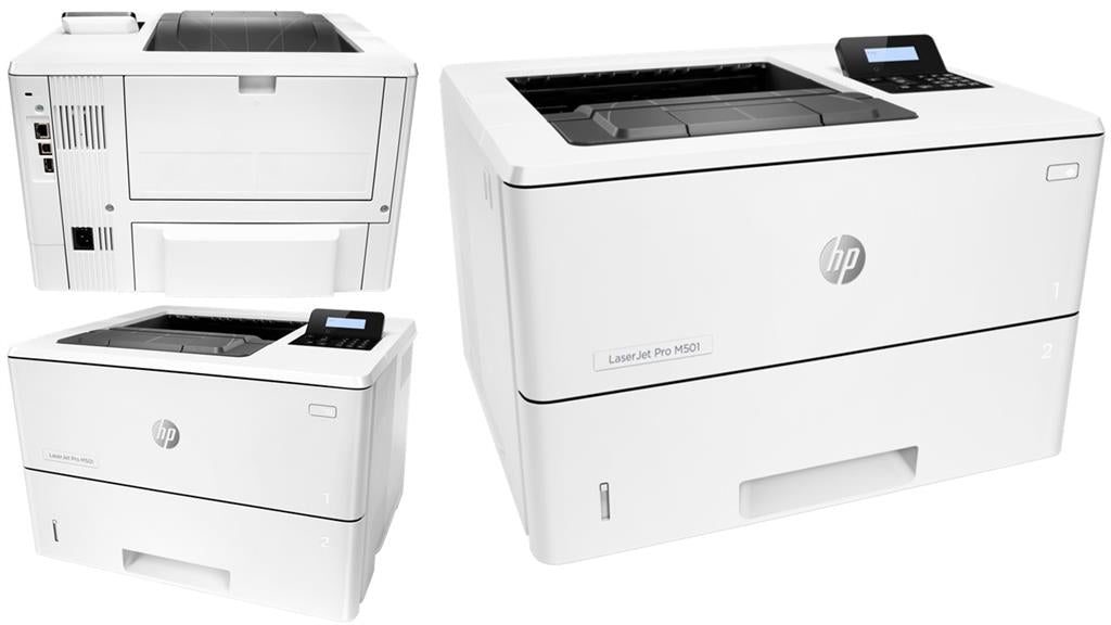 HP LaserJet Pro M501dn Mono Laser Printer - Printers