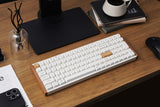 Keychron K4 HE 96% Magnetic Switch Hot-Swap RGB Wireless Keyboard – White (Wood + Aluminium)