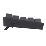Redragon K617 FIZZ 60% Wired RGB Gaming Keyboard - Black
