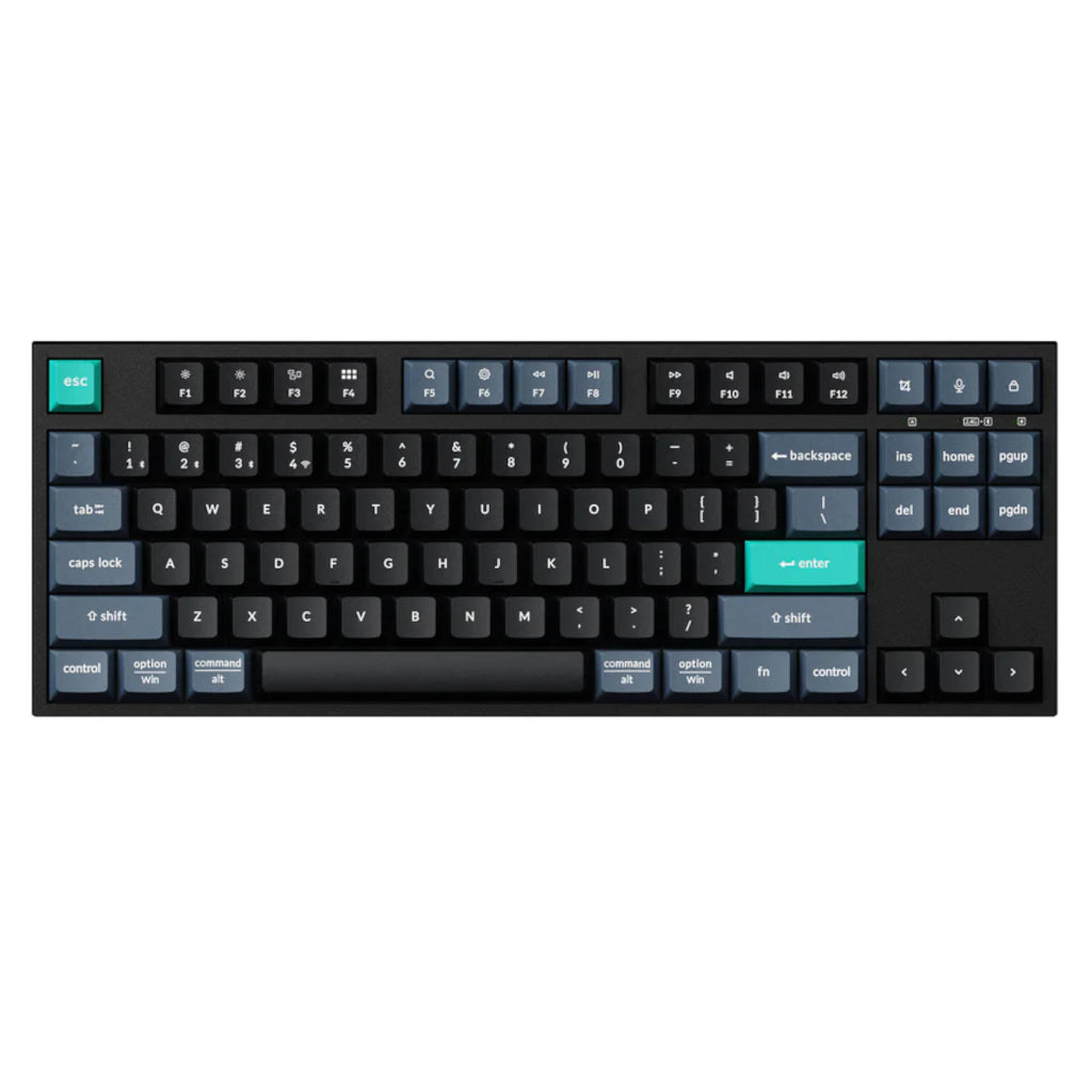 Keychron B33 80% TKL Wireless Keyboard and Mouse Combo – Black/Green
