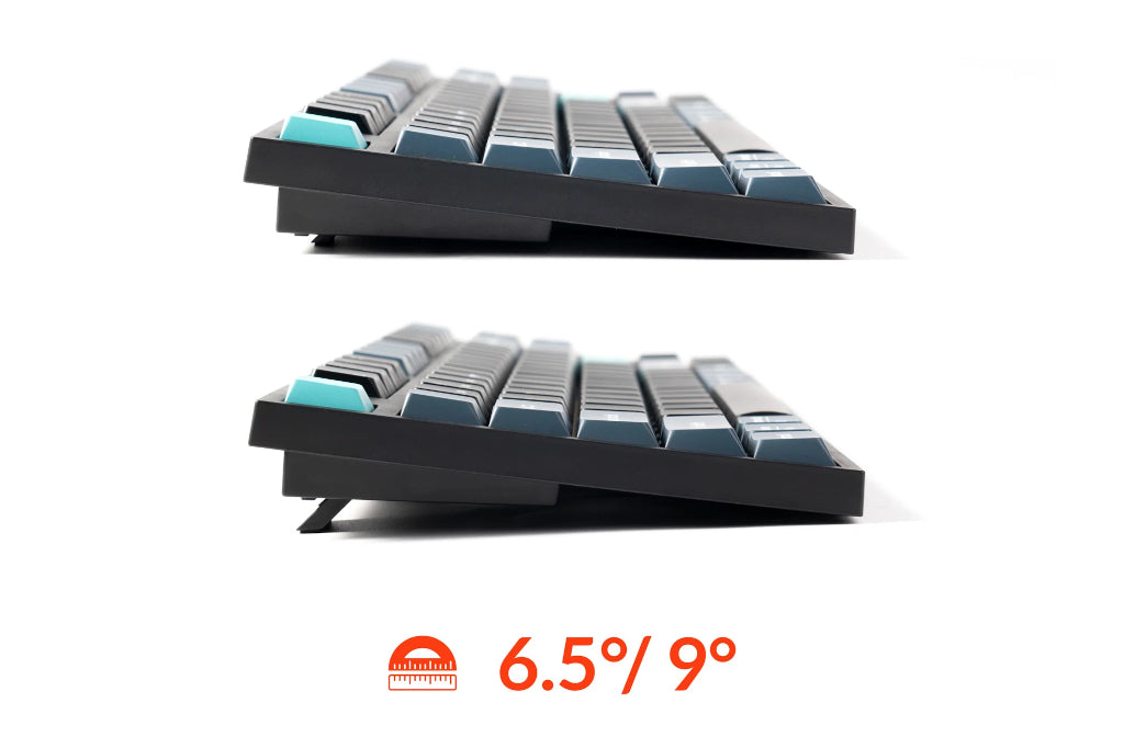 Keychron B33 80% TKL Wireless Keyboard and Mouse Combo – Black/Green