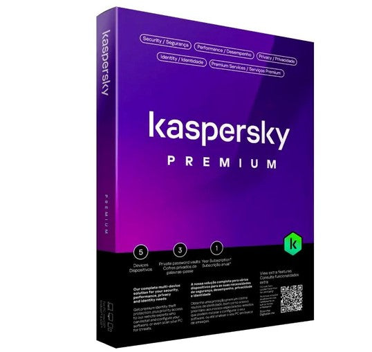 Kaspersky Premium Internet Security Software - Computer Software