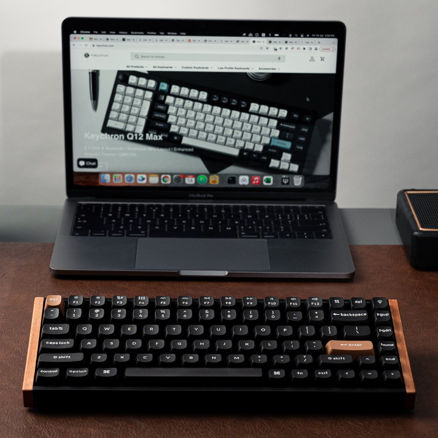 Keychron K2 HE Wireless Special Edition Magnetic Custom Keyboard | NEBULA Switch – Black