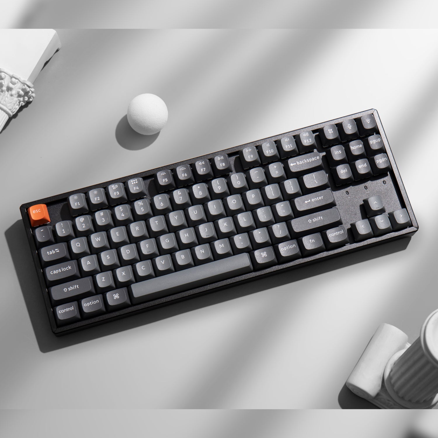 Keychron K8 Max QMK Wireless Custom Mechanical Keyboard | BROWN Switches