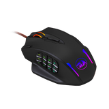 REDRAGON IMPACT 12400DPI MMO Gaming Mouse - Black