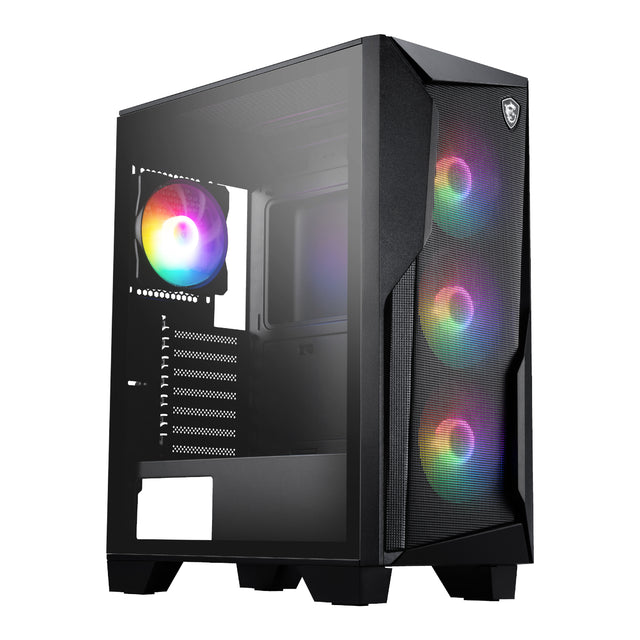 MSI MAG FORGE 130A Airflow ATX Gaming Chassis - Black