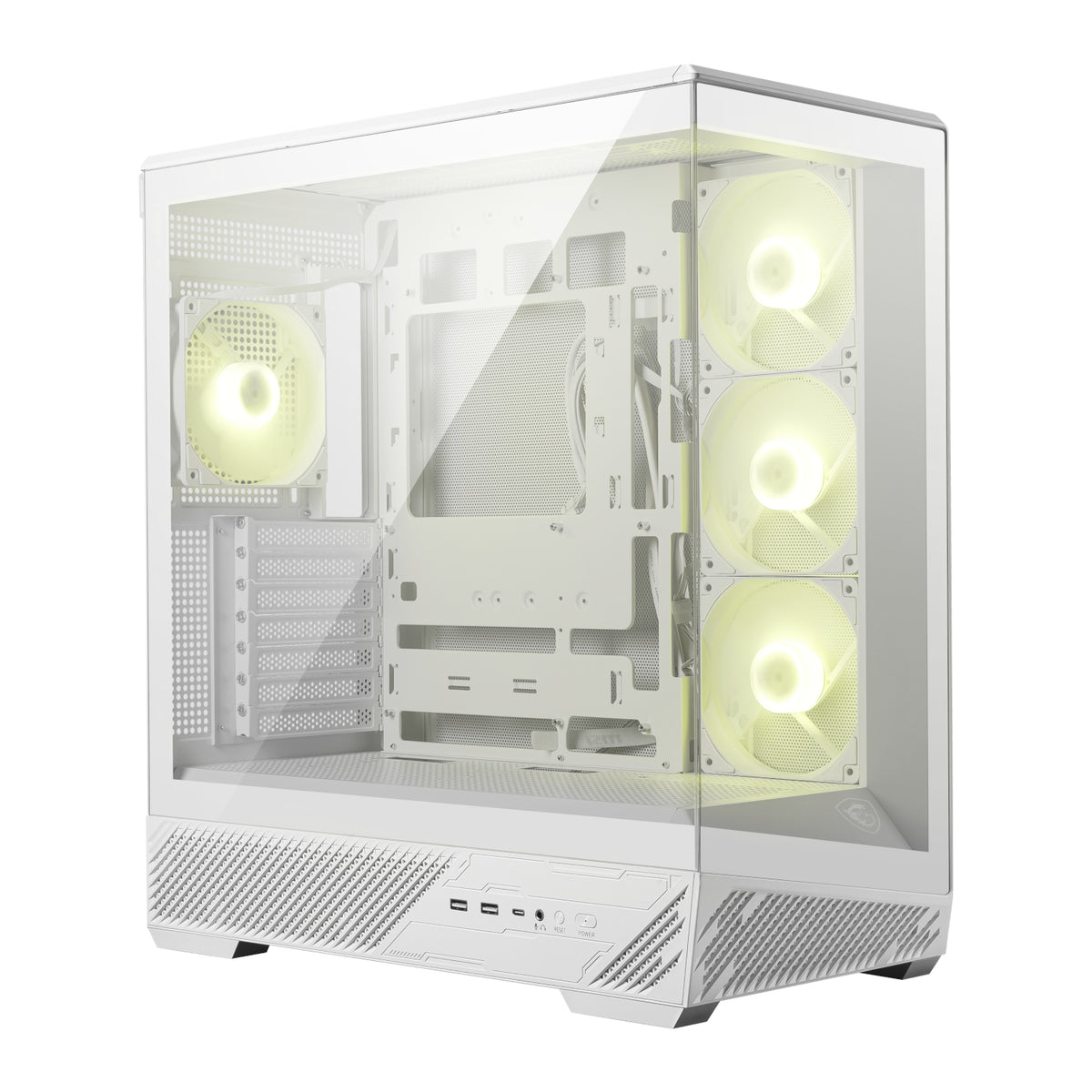 MSI MAG PANO 130R PZ ATX Gaming Chassis - White