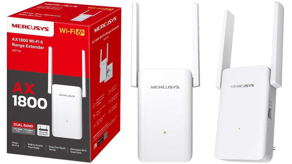 Mercusys ME70X AX1800 Wi - Modems & Routers