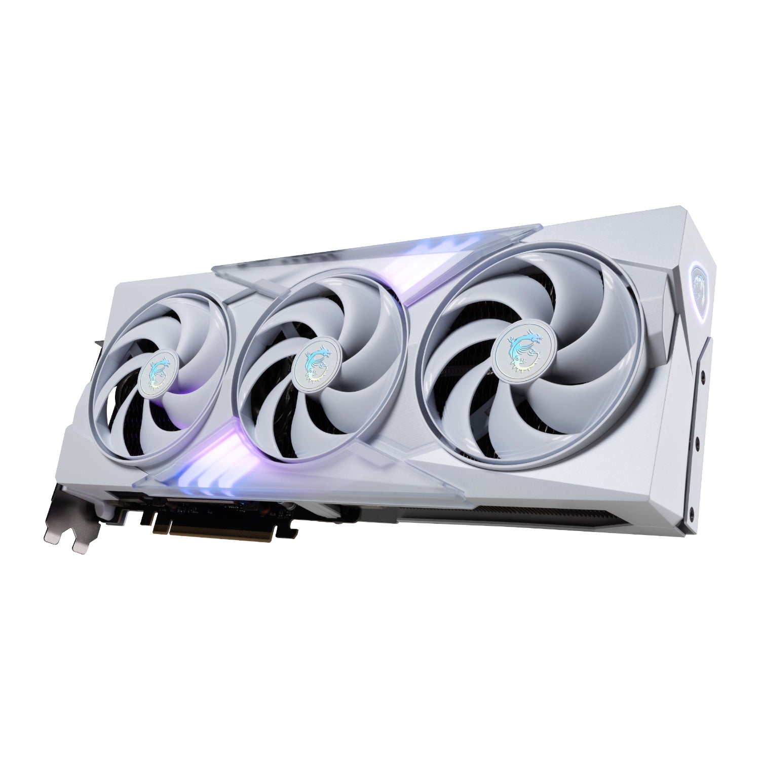 MSI GeForce RTX 5080 GAMING TRIO OC 16G Graphics Card - White