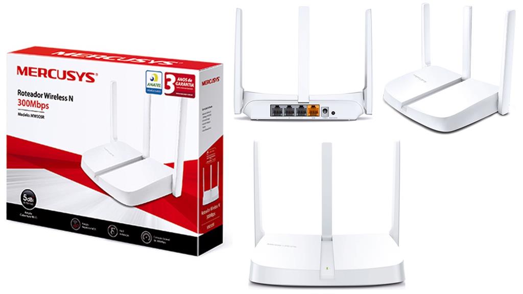Mercusys 300Mbps Wireless N Router. Wi - Modems & Routers