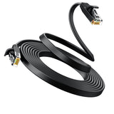 UGREEN NW102 Cat6 U/UTP Flat Ethernet Cable 20m - Black