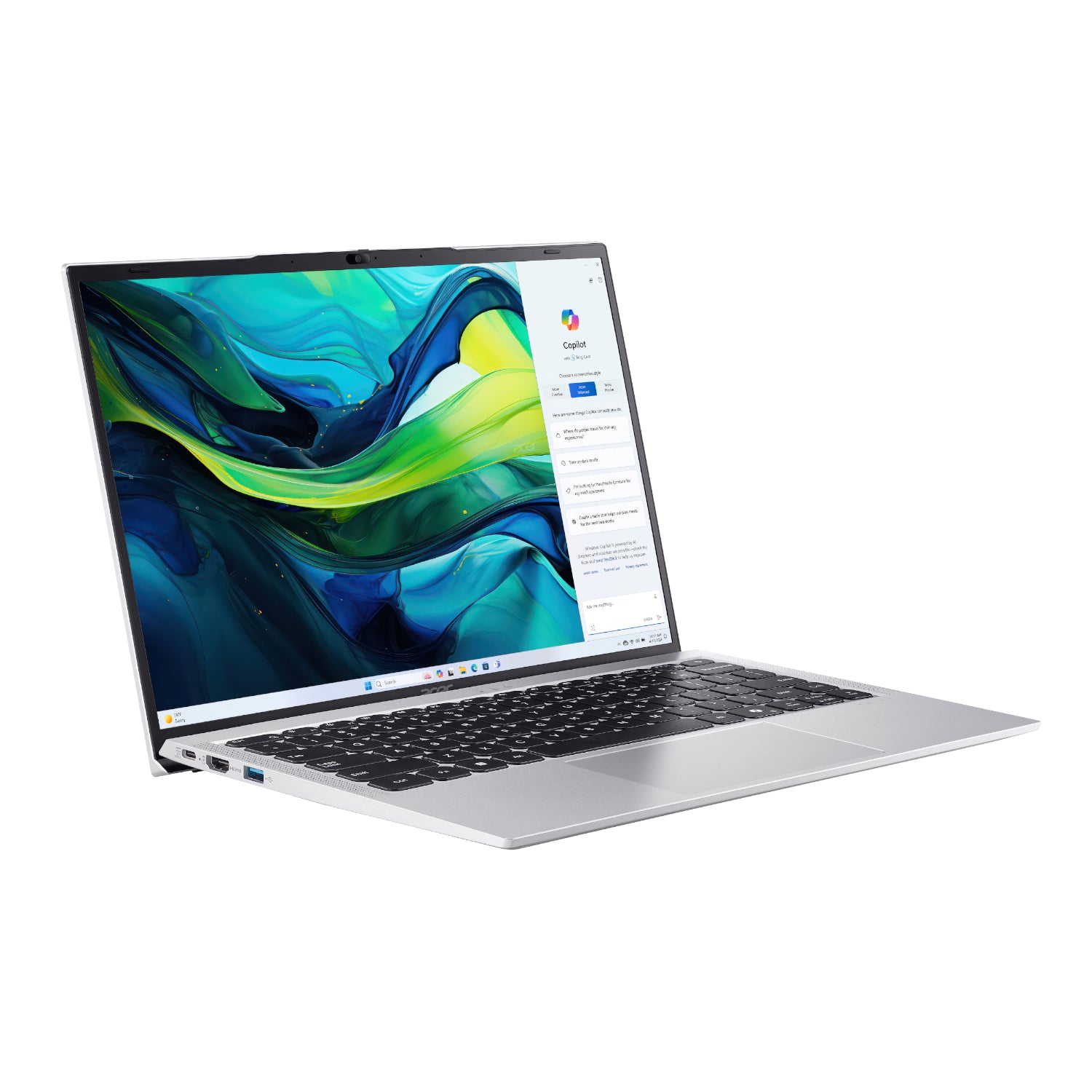 Acer Swift Lite 14" Laptop | Intel i3-1315U | 8GB DDR5 | 512GB NVMe SSD | Intel UHD Graphics | FHD+ 1920x1200 | Windows 11 Home