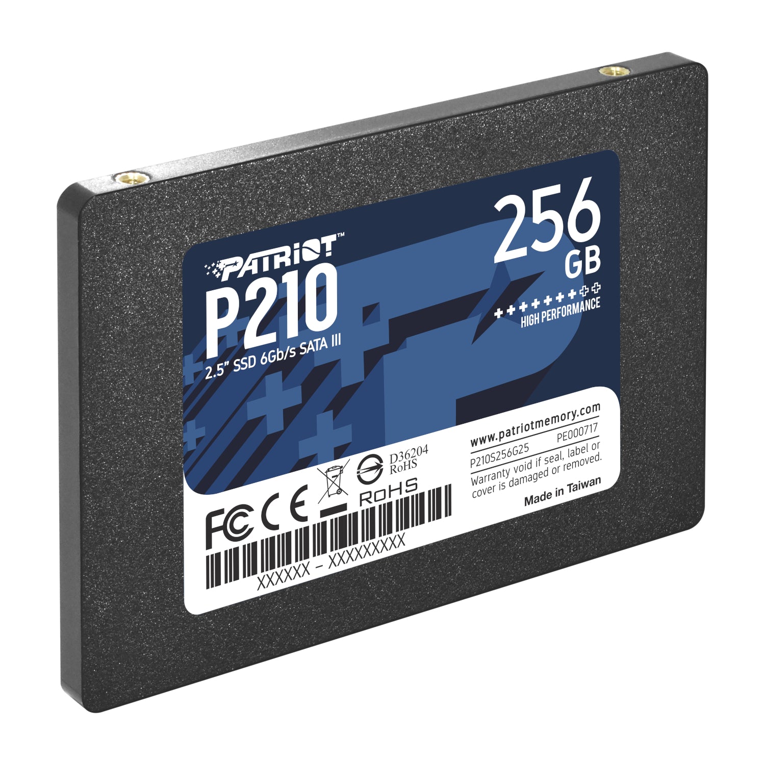 Patriot P210 256GB 2.5 Inch SATAIII SSD