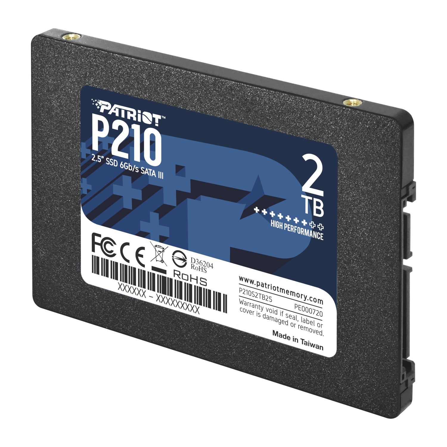 Patriot P210 2TB 2.5 Inch SATAIII SSD