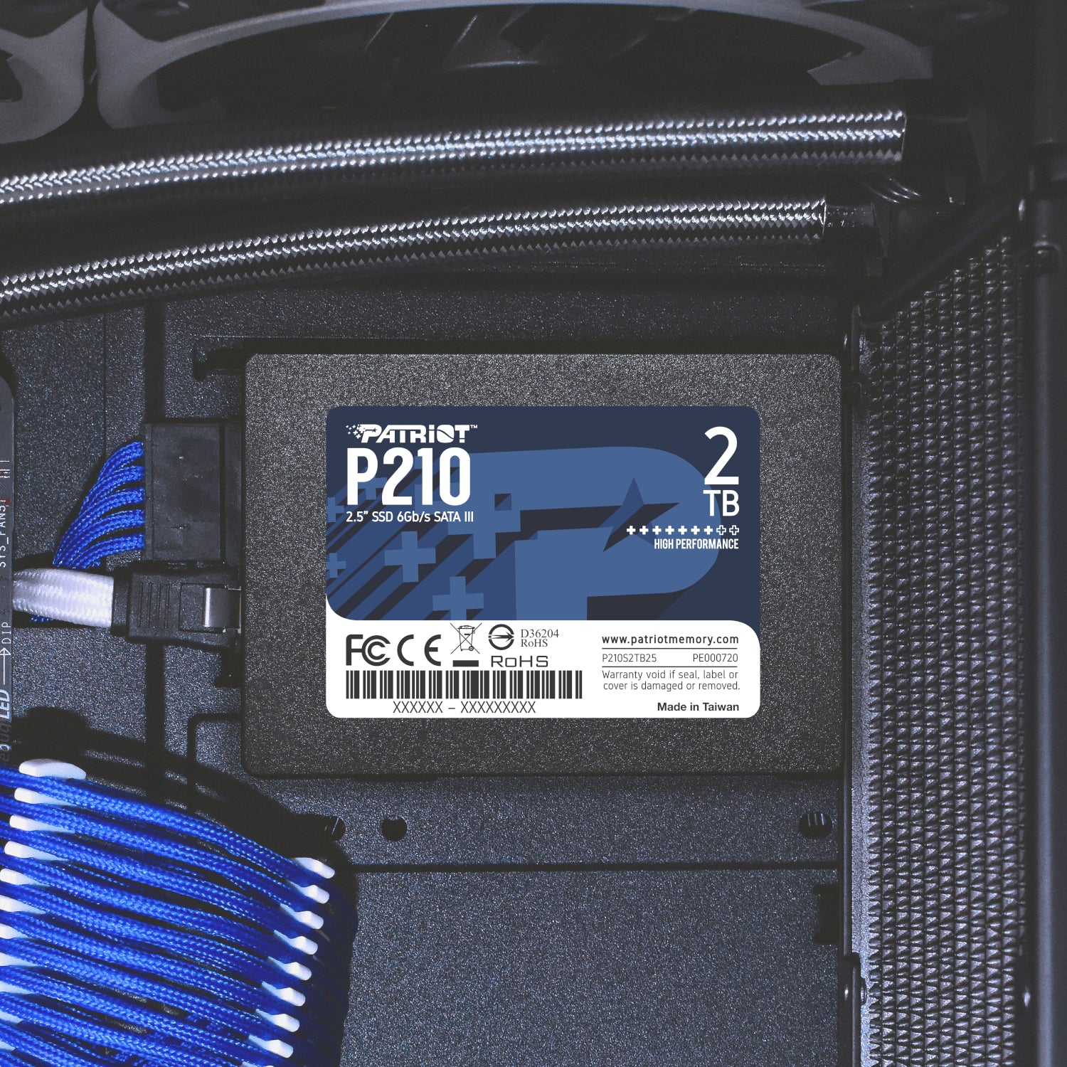 Patriot P210 2TB 2.5 Inch SATAIII SSD