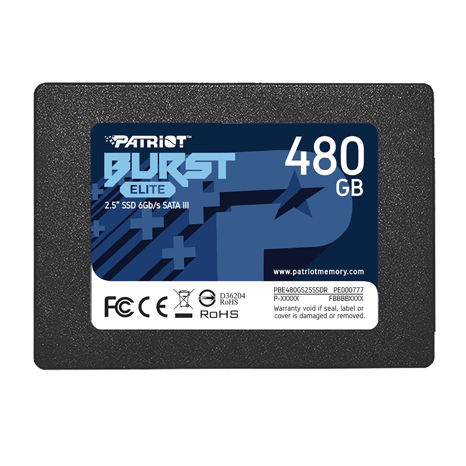 Patriot Burst Elite 480GB 2.5" SATA III SSD