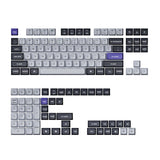Keychron Double Shot KSA PBT Keycap Set - Dark Grey/White Smoke