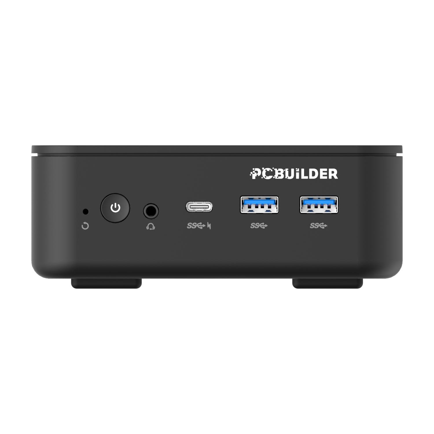 PCBuilder CUBE-100U Intel Core i3 100U Mini PC | 6-Core 4.7GHz | Dual M.2 NVMe | DDR5 RAM up to 96GB | Intel Graphics | VESA Mount