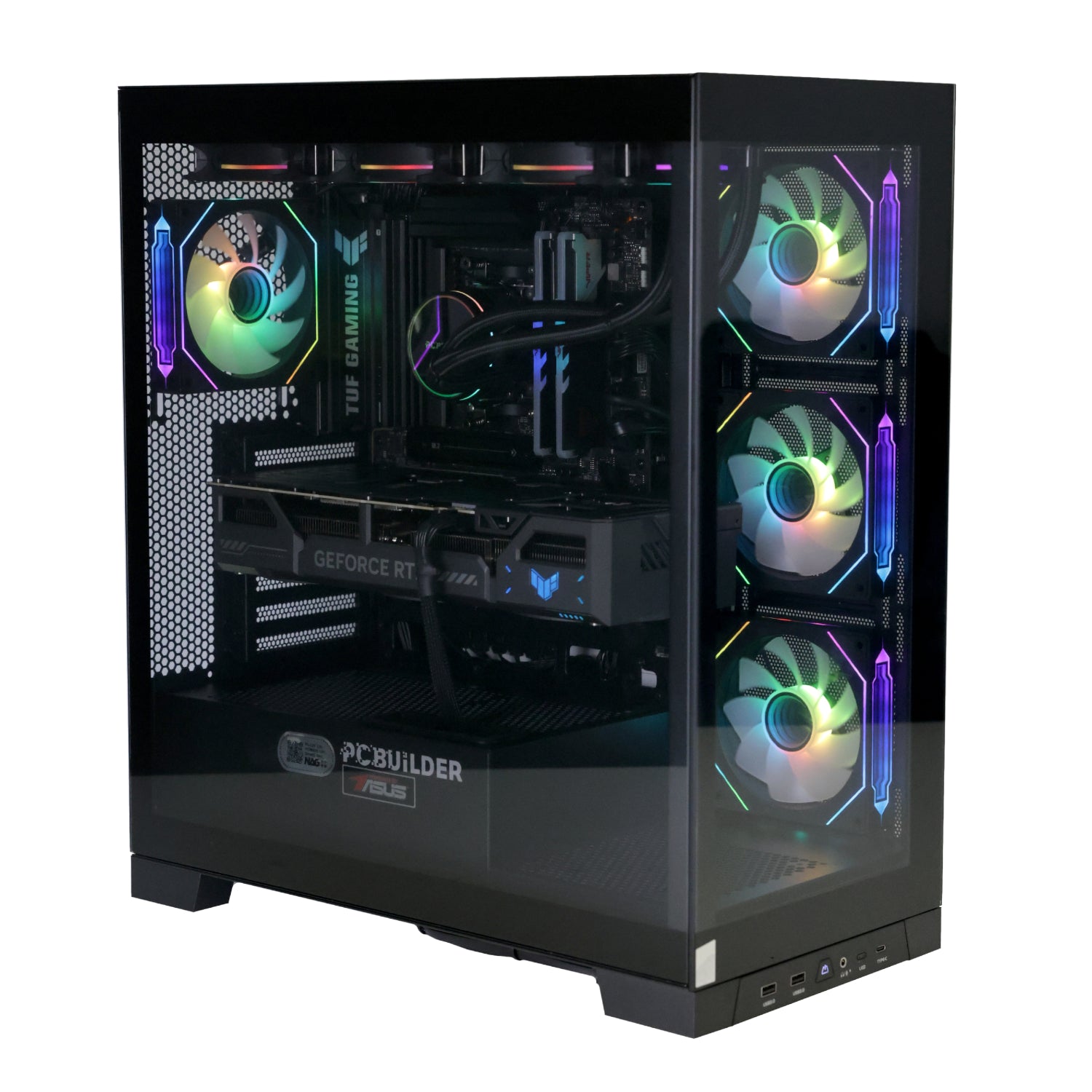 PCBuilder Ryzen 7 7800X3D ARCHON Gaming PC | RTX 5070 Ti 16GB | 32GB DDR5 6000MHz | 1TB NVMe SSD | Win 11