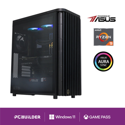 PCBuilder Ryzen 9 9900X MICHELANGELO Creator PC | 32GB DDR5 | RTX 5070 12GB | 1TB NVMe SSD | Windows 11