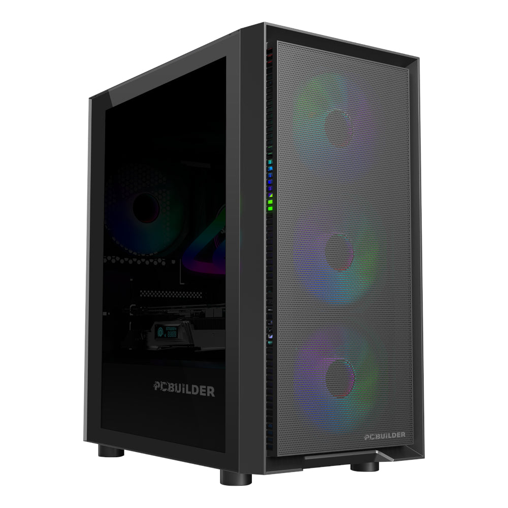 PCBuilder Ryzen 5 5600X PATHFINDER Gaming PC | 16GB DDR4 | 1TB NVMe SSD | RX7600 8GB | Windows 11