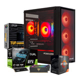 PCBuilder SENTINEL Gaming PC | AMD Ryzen 5 5600X | 16GB DDR4 | 1TB SSD | RTX 3050