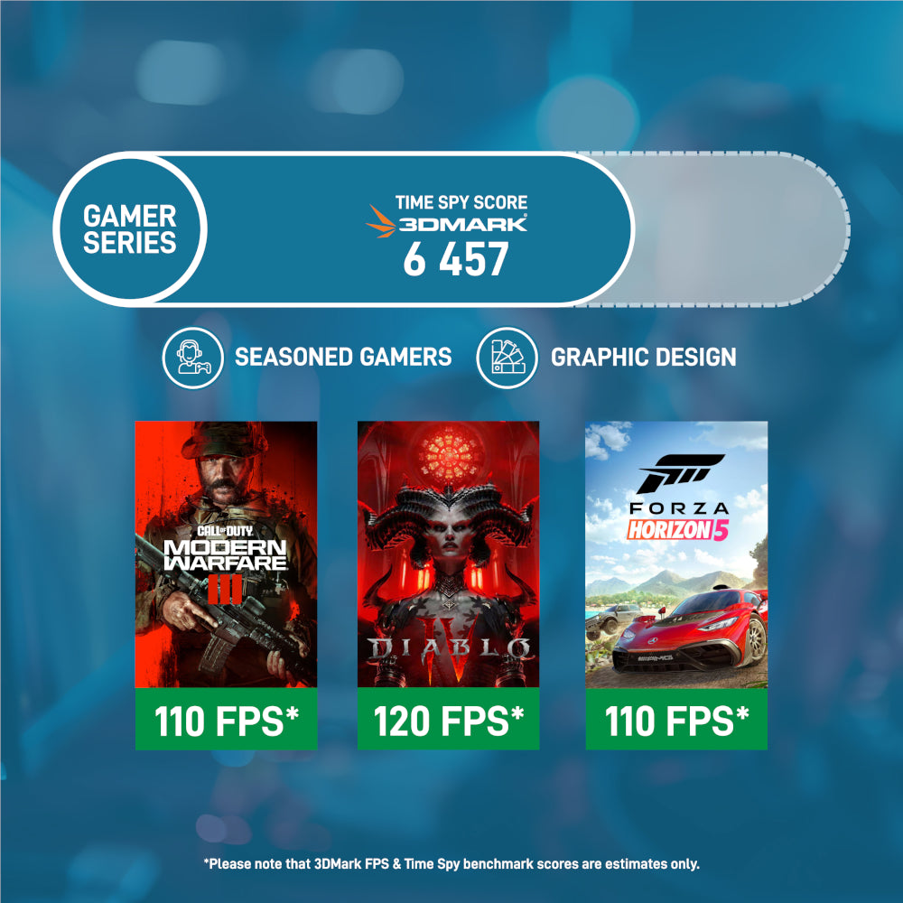 PCBuilder Ryzen 5 5600X SENTINEL Gaming PC | 16GB DDR4 | 1TB NVMe SSD | RTX 3050 6GB | Windows 11