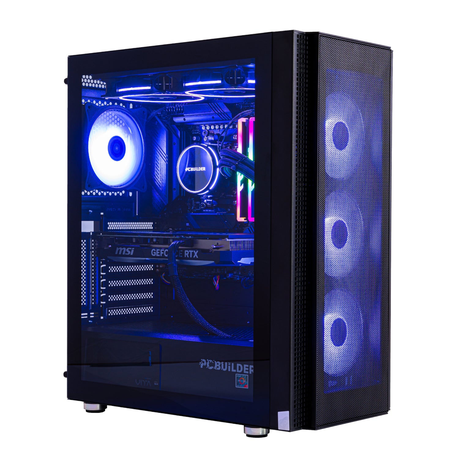 PCBuilder Ryzen 7 9700X TACTICIAN Gaming PC | 32GB DDR5 | RTX 5070 12GB | 2TB NVMe SSD | Win 11 Home