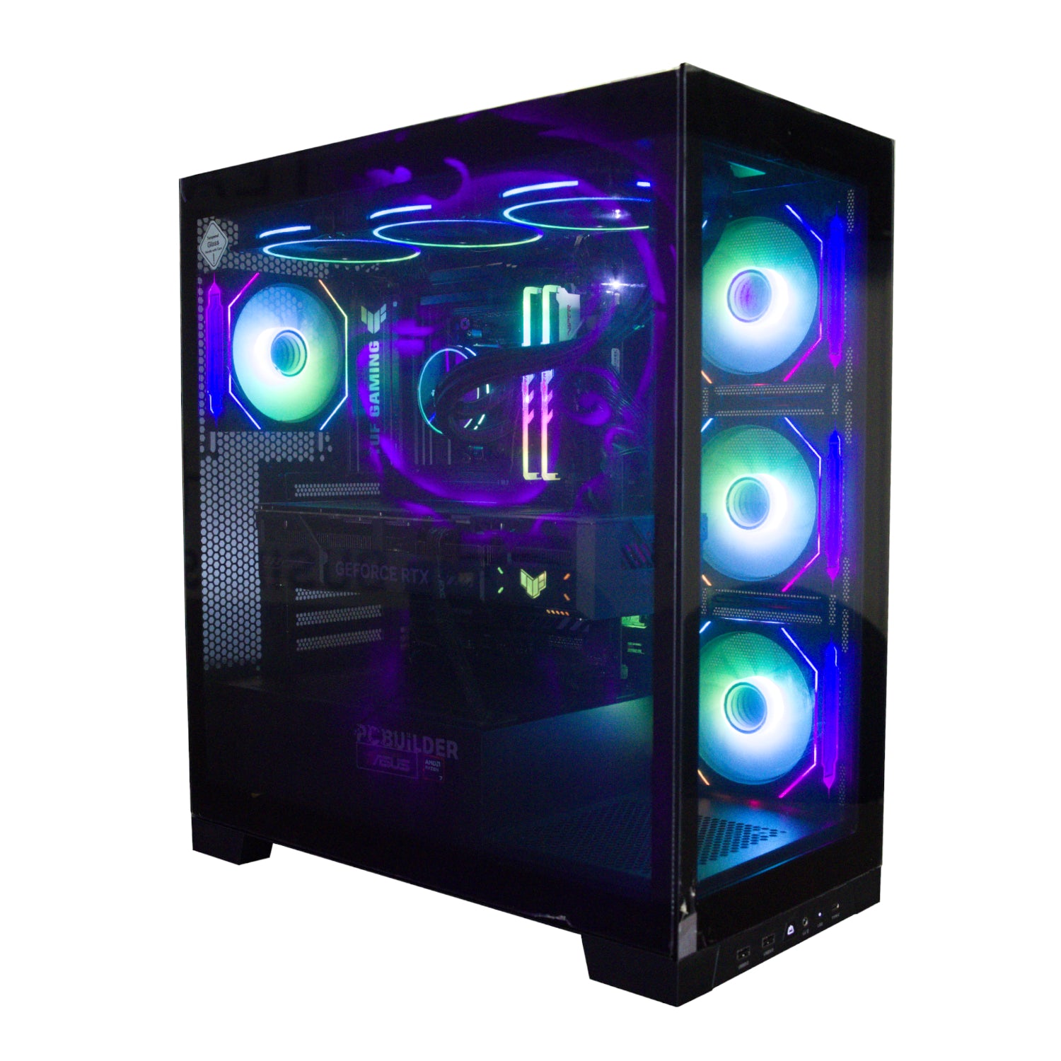 PCBuilder Ryzen 7 9700X VALOUR Gaming PC | 32GB DDR5 | RTX 5070 Ti 16GB | 1TB NVMe SSD | Win 11