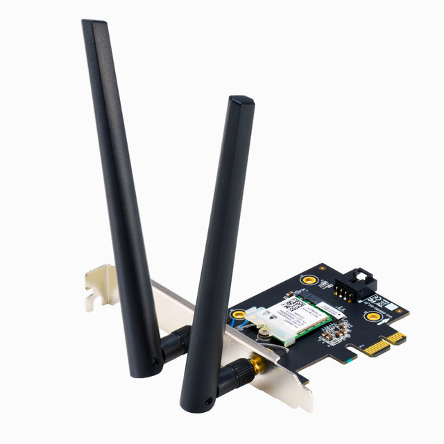 ASUS  Wi-Fi 7 Tri-Band PCIe Wireless Adapter with Bluetooth 5.4 – Black