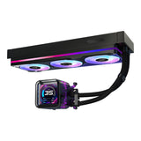 ASRock Phantom Gaming 360 LCD All-in-one Liquid CPU Cooler - Black