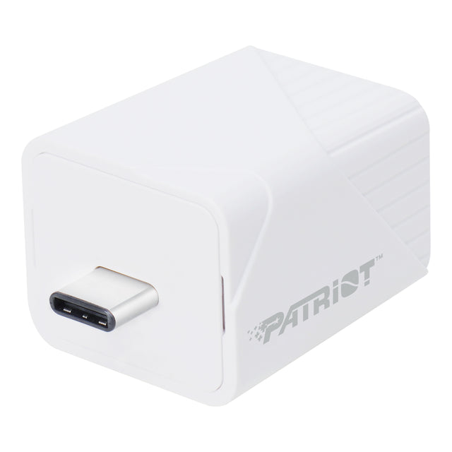 Patriot iLuxe Cube 512GB Type-C Smart Backup Solution - White