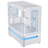 ASUS Prime AP202 ARGB mATX White Chassis