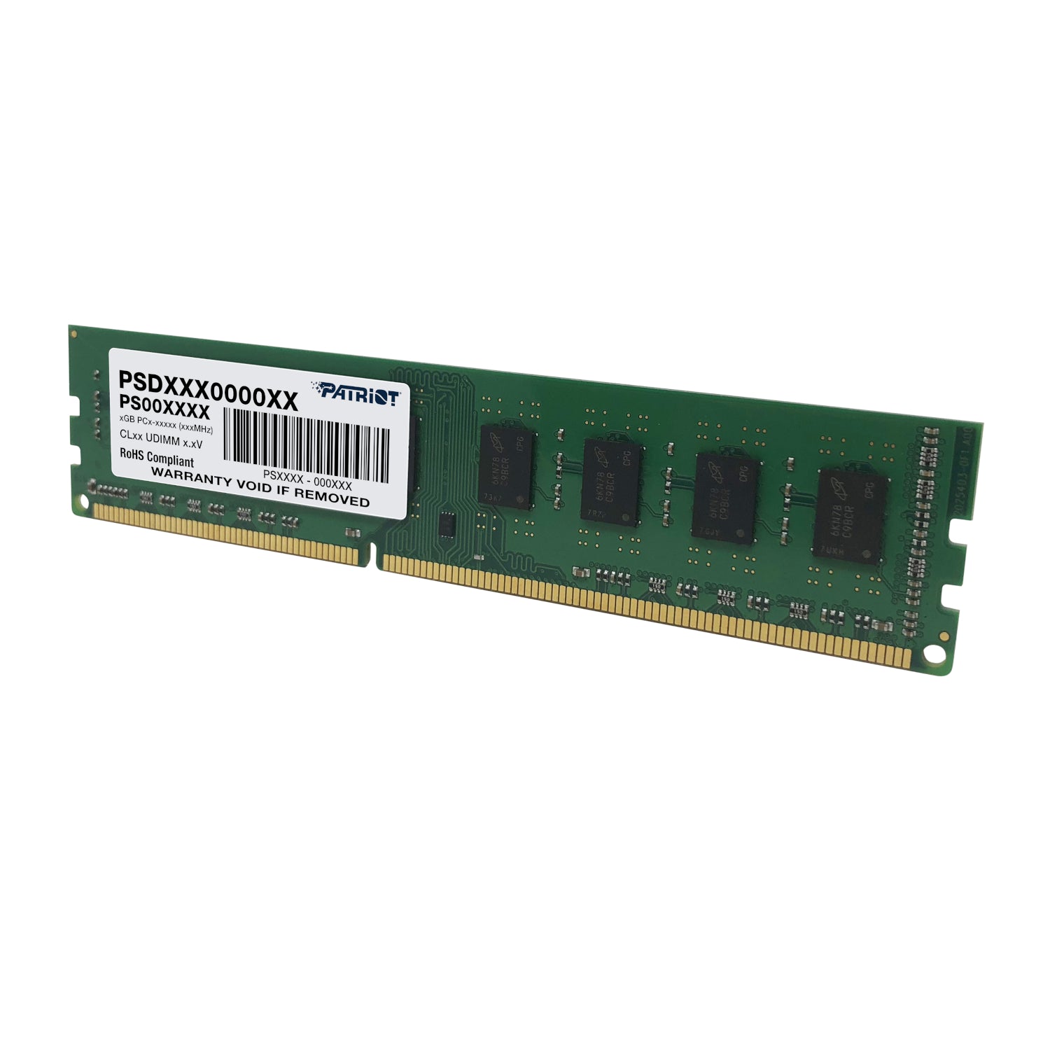Patriot Signature Line 4GB 1600MHz DDR3 Single Rank Desktop Memory