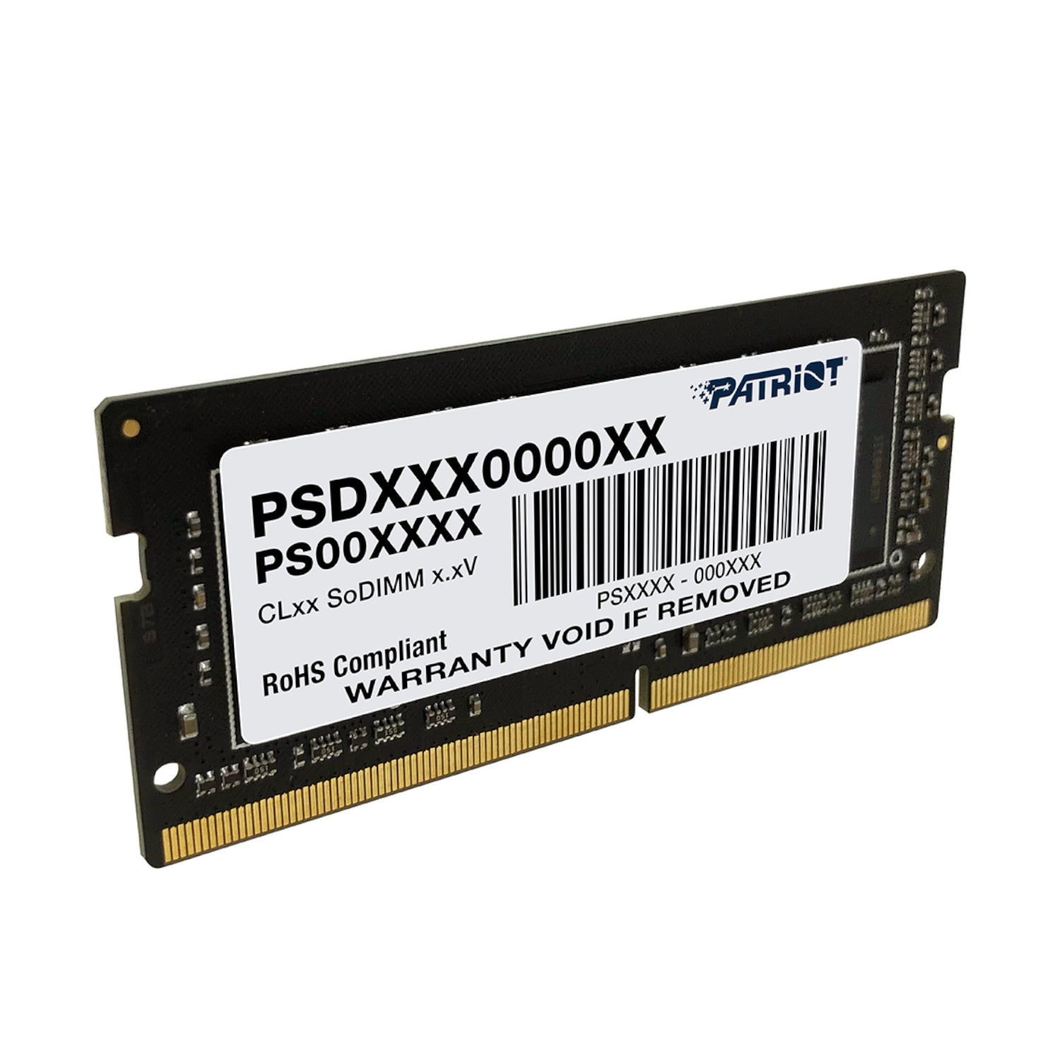 Patriot Signature Line 16GB 3200MHz DDR4 Single Rank SODIMM Notebook Memory