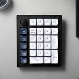 Keychron Q0 Max QMK Gateron Jupiter Banana RGB Wireless Custom Number Pad Shell White