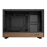 DeepCool CH260 Wood mATX Gaming Chassis - Black