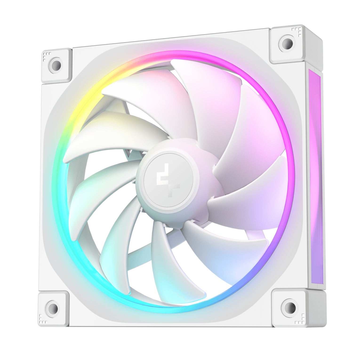 DeepCool FL12 3-in-1 ARGB 120mm Fan 3 Pack - White