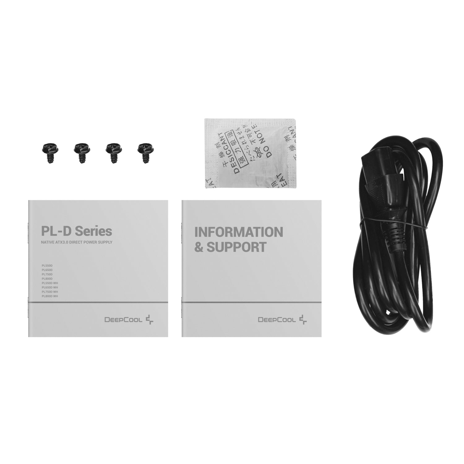 DeepCool PL750D 750W 80PLUS Bronze ATX3.1 Semi-Modular Power Supply