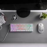 REDRAGON DRAGONBORN Wired Mechanical Keyboard RGB 67Key Design - White