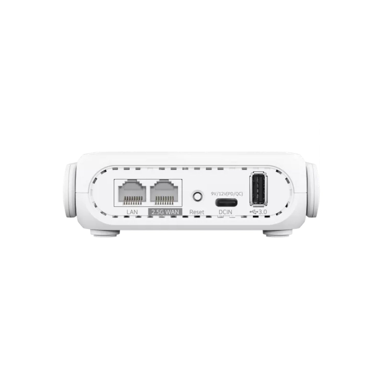 ASUS Go Wi-Fi 7 Dual-Band Travel Router with 5G-White