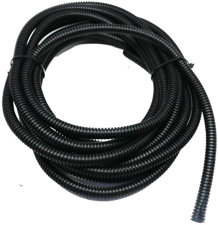 Solarix Flexible Conduit 10mm Diameter PVC Black - Renewable Power Solutions