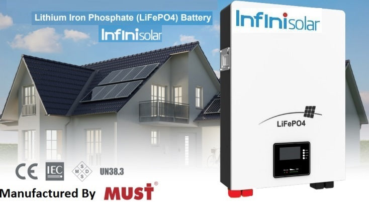 Solarix Infinisolar 25.6V 100Ah Lifepo4 Single - Renewable Power Solutions