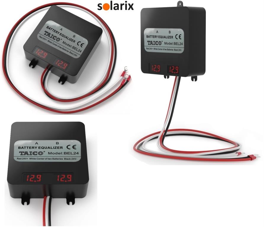 Solarix 24V Battery Equaliser And Balance Charger - Renewable Power Solutions