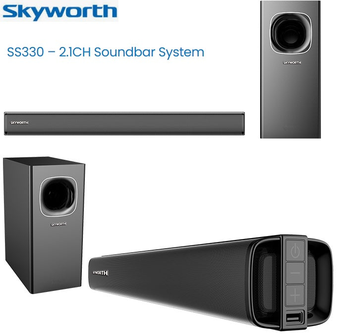 Skyworth SS 330 2.1 Channel Soundbar System with - Speakers & Audio