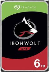 Seagate Ironwolf 6TB 3.5’’ Internal NAS Drives; - Hard Drives/Storage